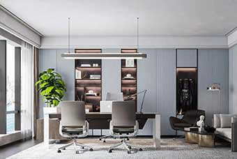 弋阳轻奢风格-书房